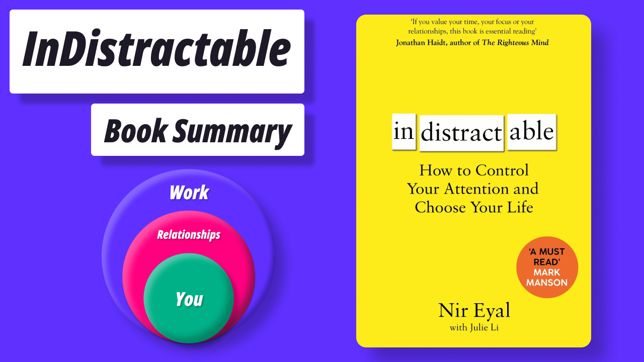 Indistractable: How to Control Your Attention and Choose Your Life - Nir Eyal